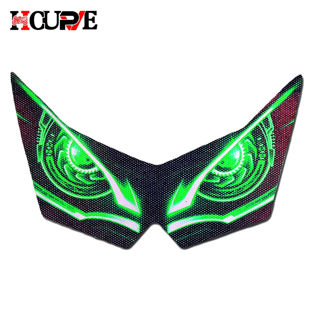 

Motorcycle 3D Front Fairing Headlight Sticker Guard Head Light Stickers For Z750 Z750R Z1000 Z 750 Z 750R Z 1000