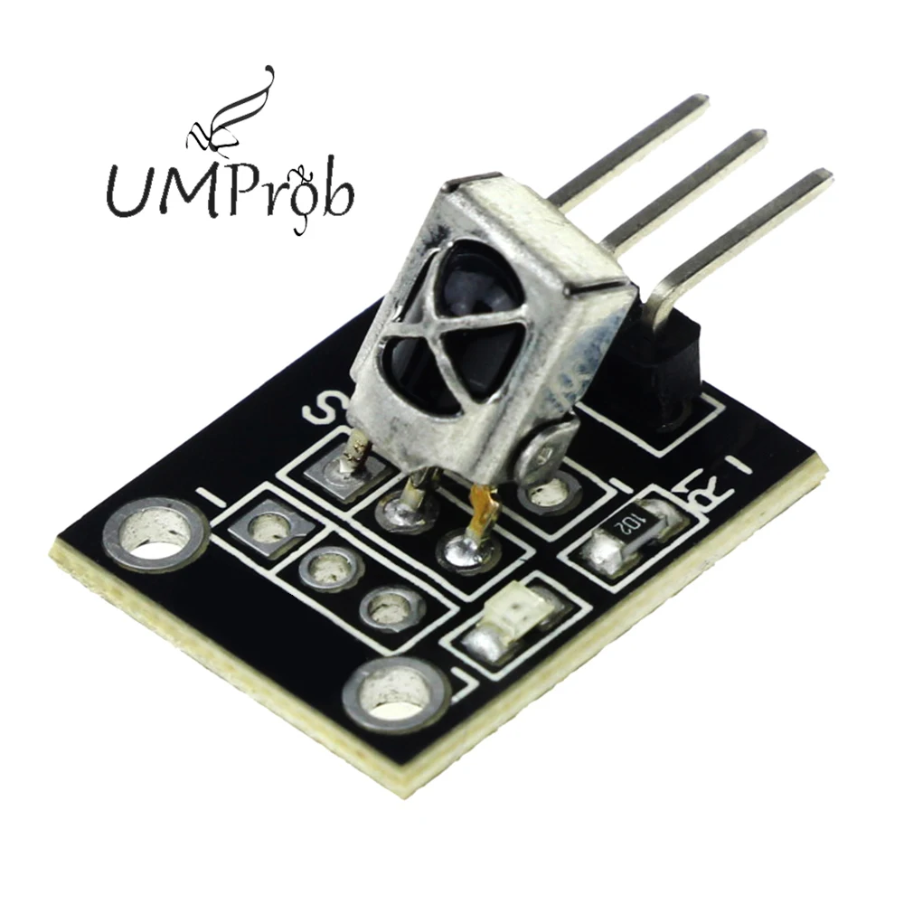 10PCS/lot KY-022 TL1838 VS1838B 1838 3Pin 2.7 -5.5V Universal IR Infrared Sensor Receiver Module For Arduino Diy Kit KY022