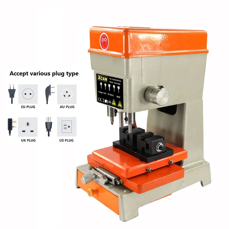 XCAN 368A Key Cutting Machine for Making Keys Cutter Vertical Key Copy Machine Locksmith Tools