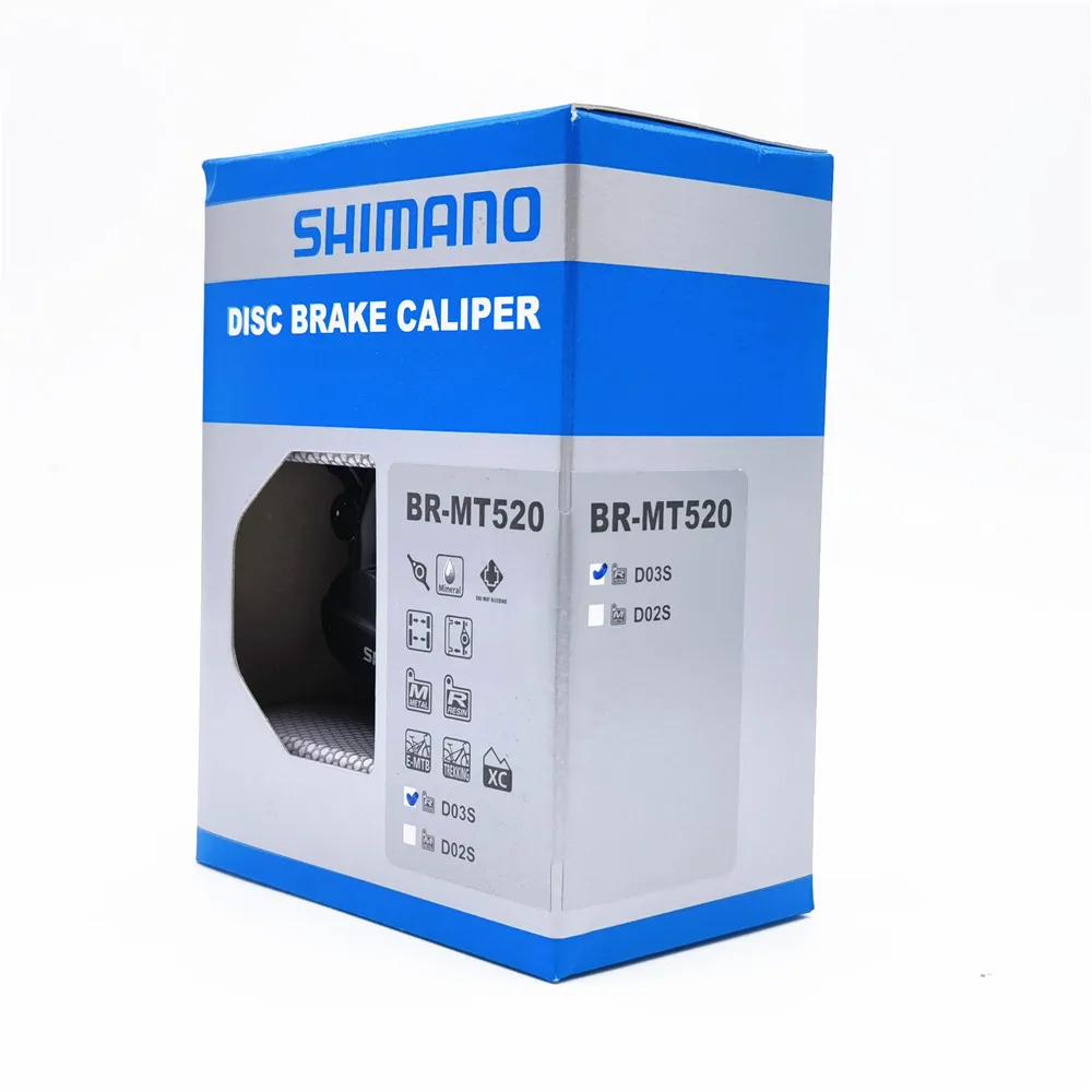 Shimano BR-MT520 MTB Disc Brake Caliper 4 Piston