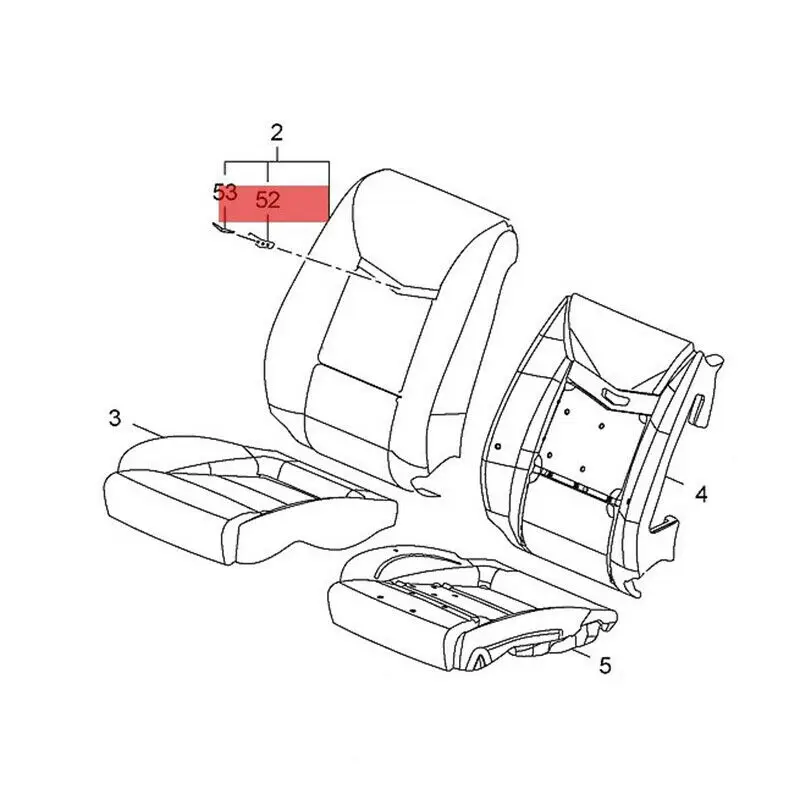 23267944 Xe Phụ Kiện Nội Thất Posher Khoang Ghế Da Đỉnh Sóng Huy Hiệu Phù Hợp Với Cadillac SRX Cá Tính ATS XTS XT5 CT6 Escalade