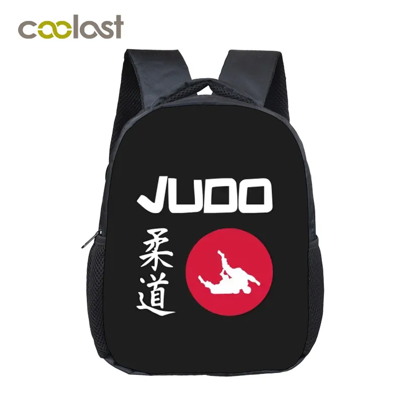 Cool Martial Art Judo / Taekwondo / Karate / Aikido Backpack Children School Bags Boy Girl Toddler Bag Kid Kindergarten Backpack