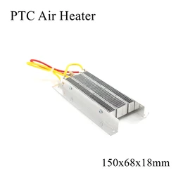 150x68x18mm 12V 24V 36V 48V 60V 400W 800W 1000W ogrzewacz PTC ceramiczny termistor ogrzewanie powietrza Mini grzejnik zewnętrzny indukcyjny akwarium