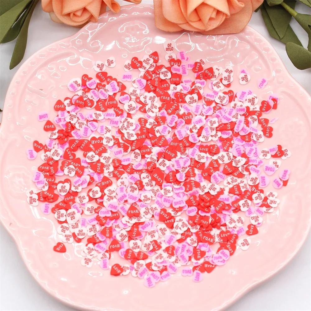 KSCRAFT Mixed Heart-shaped Sequins for DIY Card Making Craft Color Collection
