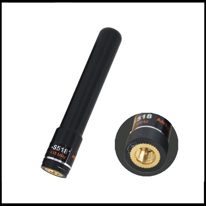 

518+ SMA-M Male 145/435 MHz Dual Frequency Antenna For Chat Walkie Talkie Baofeng UV-3R TYT TH-UVF8D UV3R F5 UVF9 KG-UV8D