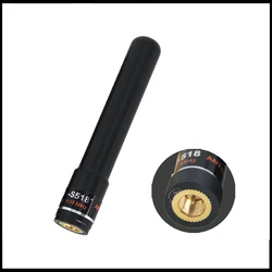 518+ SMA-M Male 145/435 MHz Dual Frequency Antenna For Chat Walkie Talkie Baofeng UV-3R TYT TH-UVF8D UV3R F5 UVF9 KG-UV8D