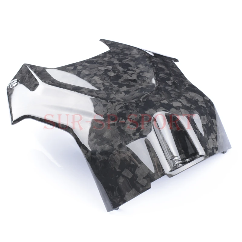 غطاء خزان الوقود الغاز هدية القلنسة لسيارات BMW S1000RR 2019 - 2025 S1000R 2020 + ألياف الكربون المزورة 100%