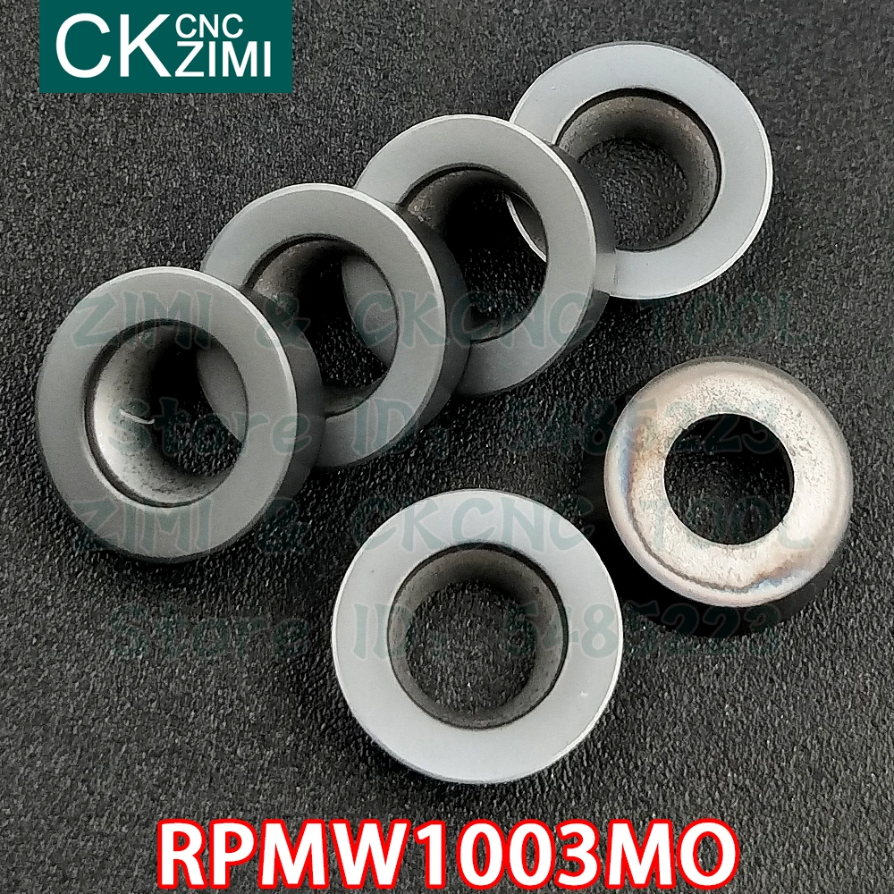 RPMW1003MO ZM1125 RPMW 1003 MO คาร์ไบด์ Circular มิลลิ่งแทรกสามารถจัดทำดัชนีเครื่องมือตัดโลหะ CNC เครื่องกลึงเครื่องตัดเครื่องมือ