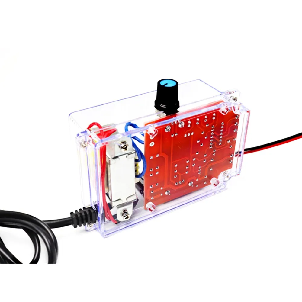 مجموعة منظم الجهد القابل للتعديل LM317 ، مصدر طاقة تيار مستمر إلكتروني لصنع أجزاء ، تدريب لحام متعدد الوظائف