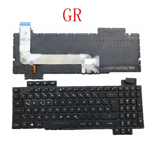 SP/LA /UK/GR Backlit keyboard for ASUS ROG GL703V GL703VD GL703VM GL703G GL703GE GL703GS GL703GM Spanish