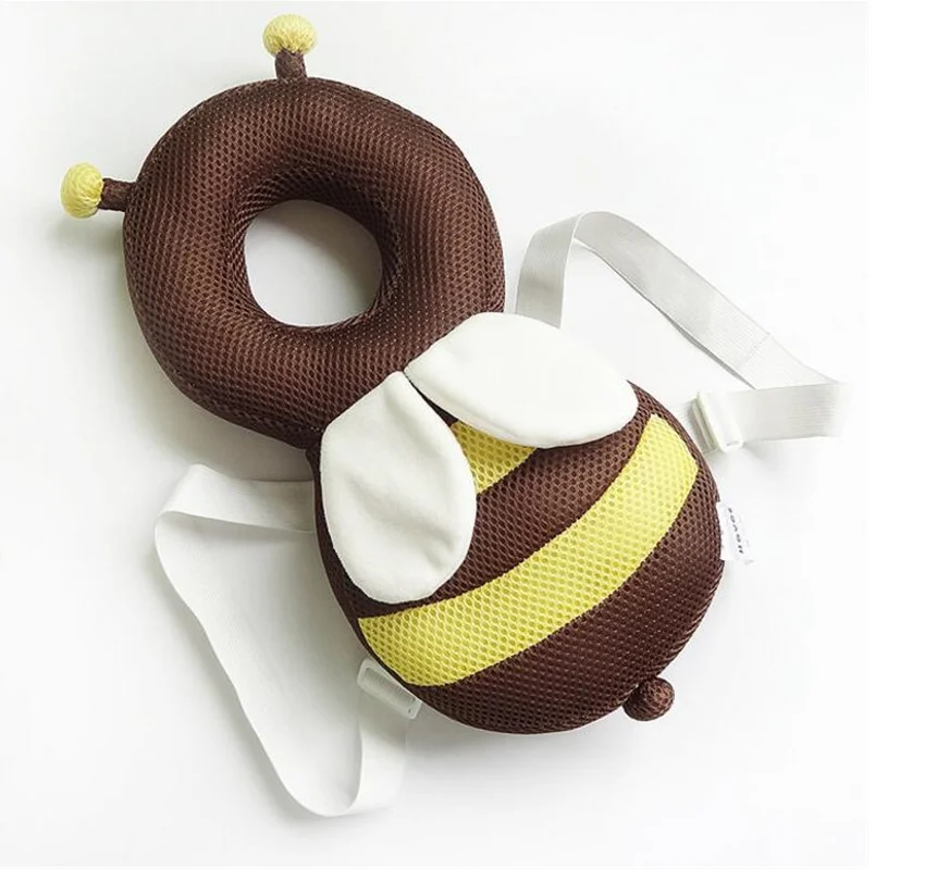 New Brand Cute Baby Infant Toddler Newborn Head Back Protector Safety Pad Harness Headgear Cartoon Baby Head Protection Pad