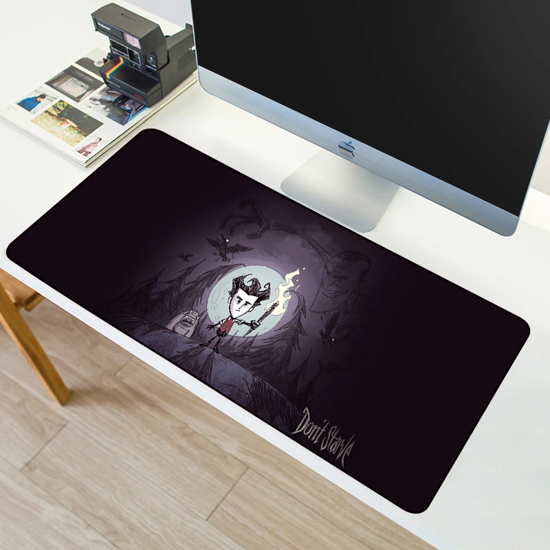 SOVAWIN Large Mouse Pad for Dont Starve Gamer Non-Skid Rubber Mousepad DIY Design Pattern Computer Desk Mat XL 70x30cm 80x30cm