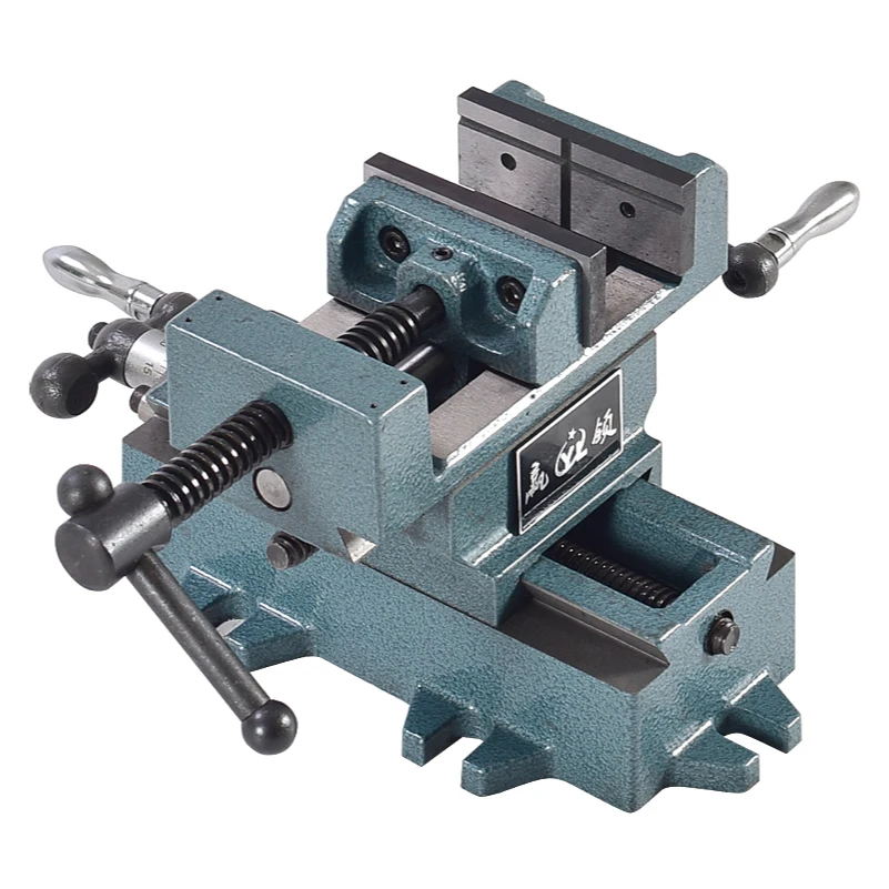 

Two-way mobile vise table precision cross flat nose pliers bench vise 3 inches 4 inches