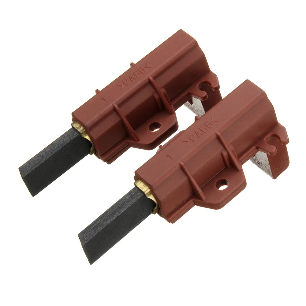 2pcs Washing Machine Motor Carbon Brush And Holder Brushes Coal Electric Motors For Samsung Ariston Indesit Welling