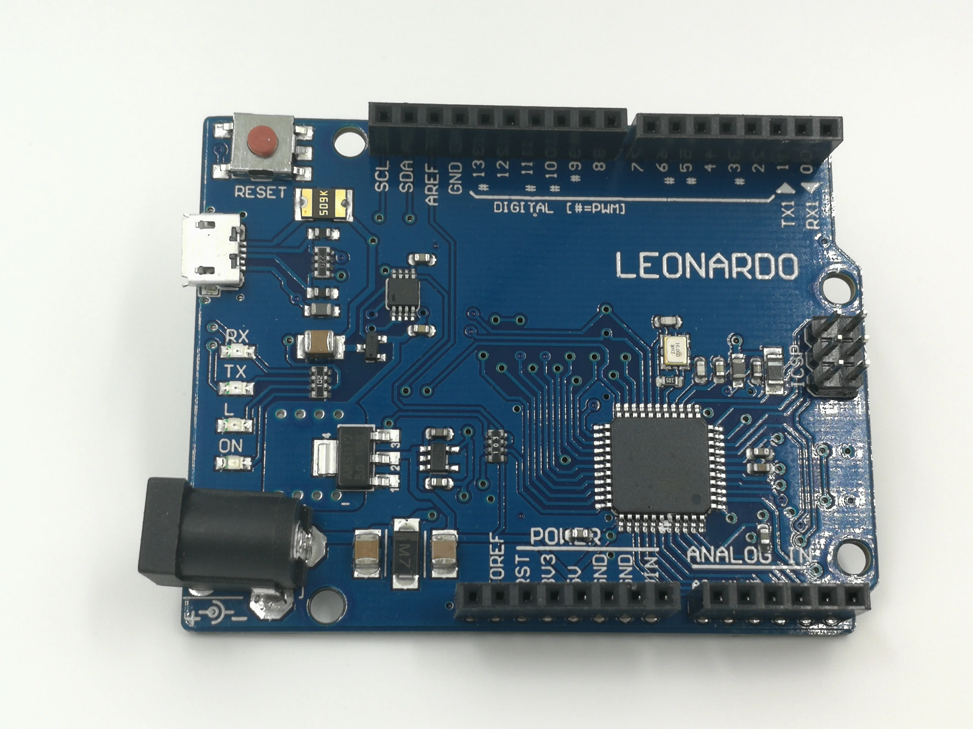 Leonardo R3 ATmega32U4 para placa de desenvolvimento Arduino 32U4 DIY KIT Com Cabeçalho Straight Pin FOB Referência Preço: Obter Lat