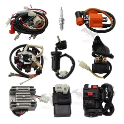 Electrics Wiring harness Wire Loom CDI 3 Holes Stator Coil Kit For ATV QUAD 150cc 200cc 250cc 300cc