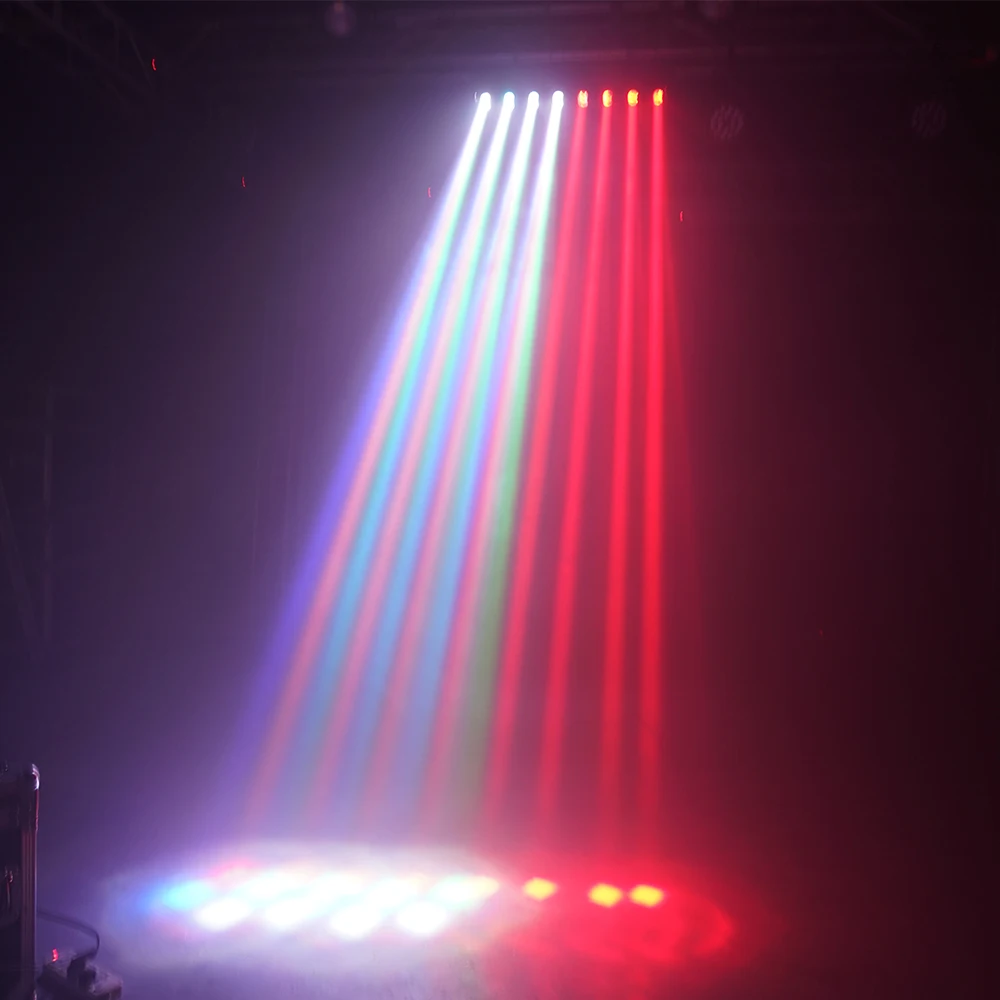 flight case led bar beam 8x12w rgbw 4in1 moving head light pixel beam 8x12w light excellent for dj disco party dance floor night