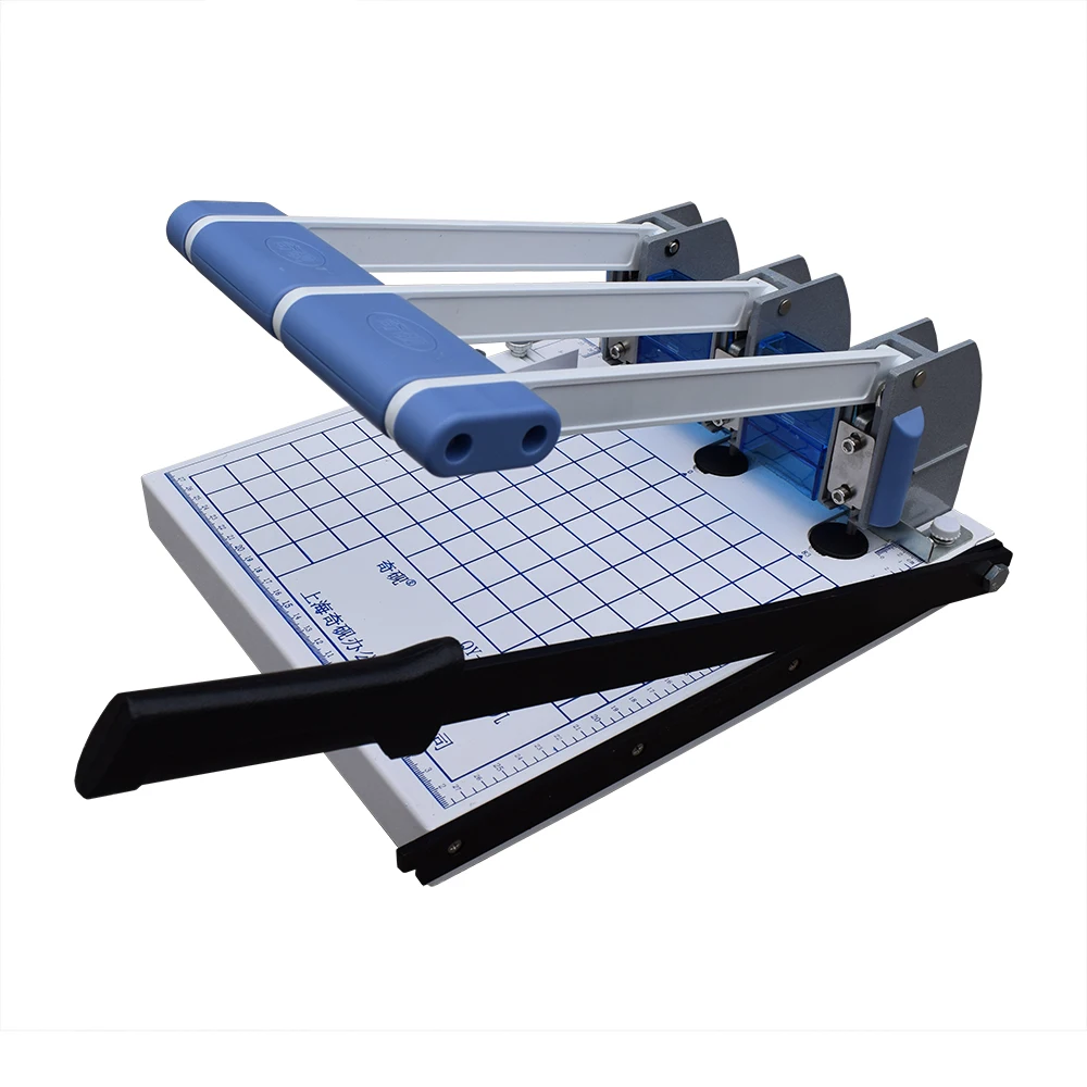 Three-hole cadre file a4 punching machine personnel file three-hole heavy-duty binding machine