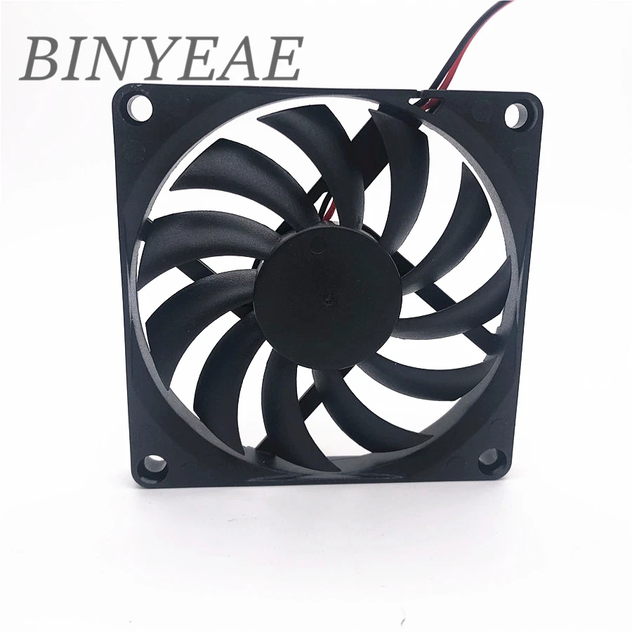 8010 80MM 80x80x10MM Cooling Fan DC 5V 12V 24V Ultra-Thin USB Cooling Fan Comptuter CPU Cooling Fan With 2PIN