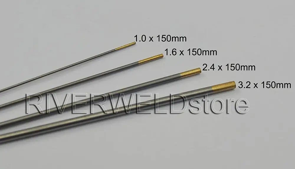 

1.5 Percent Lanthanated TIG Welding Tungsten Electrode WL15 Assorted Size 4pcs