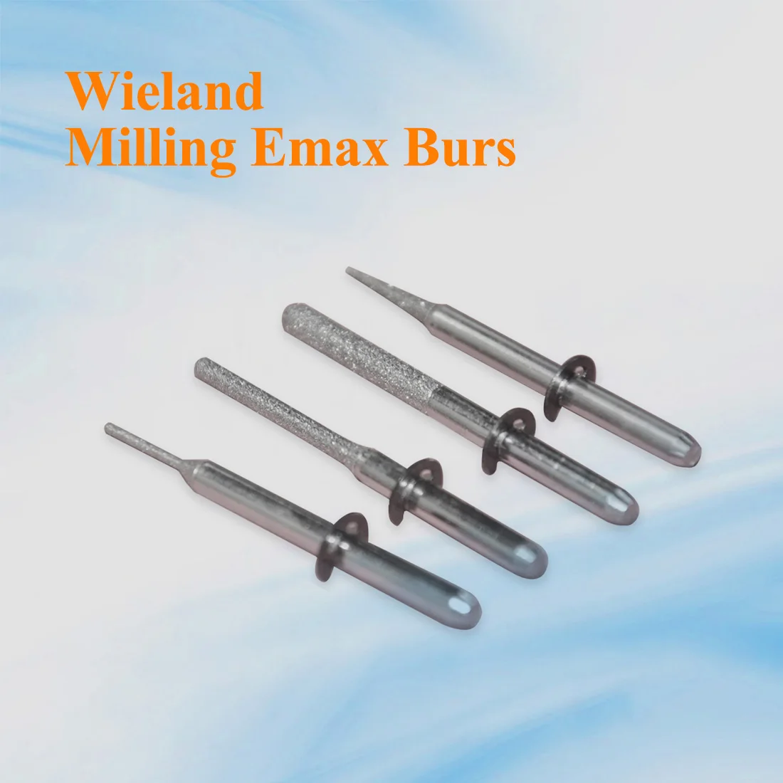 5pcs Wieland Mini Emax Milling Burs Length 40mm CADCAM Machine Milling Tools