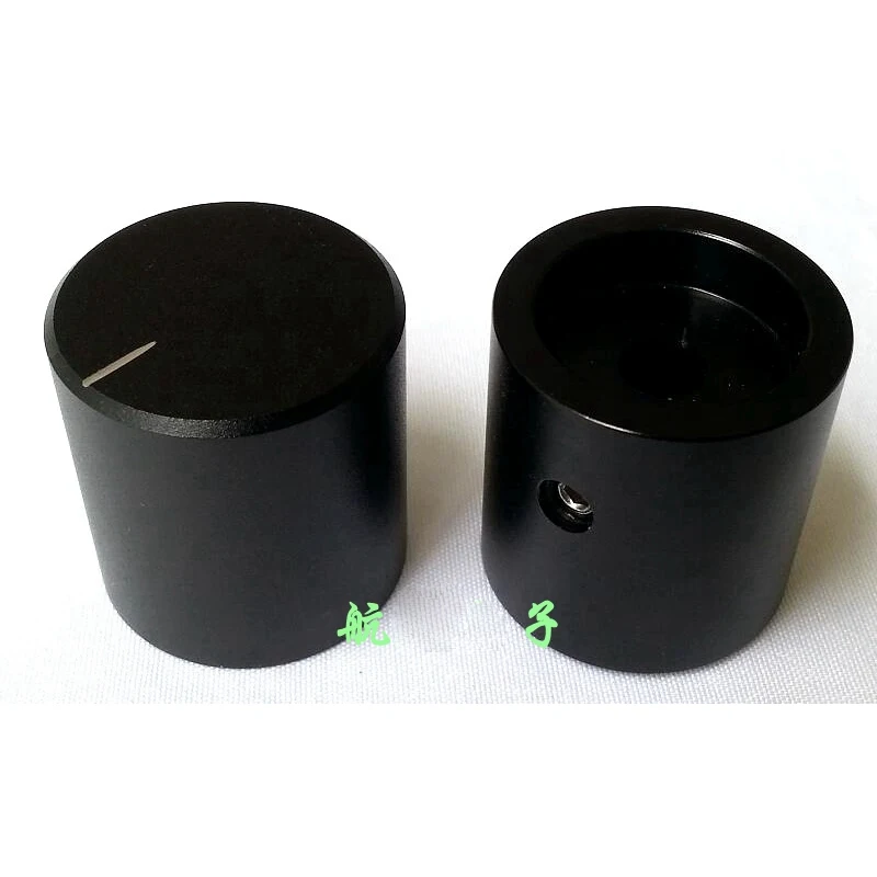 KYYSLB 24 мм x 2 5 мм сплошная ручка из алюминиевого сплава вращаемая Кнопка потенциометра громкости HIFI аудио усилитель мощности шасси регулятор тона