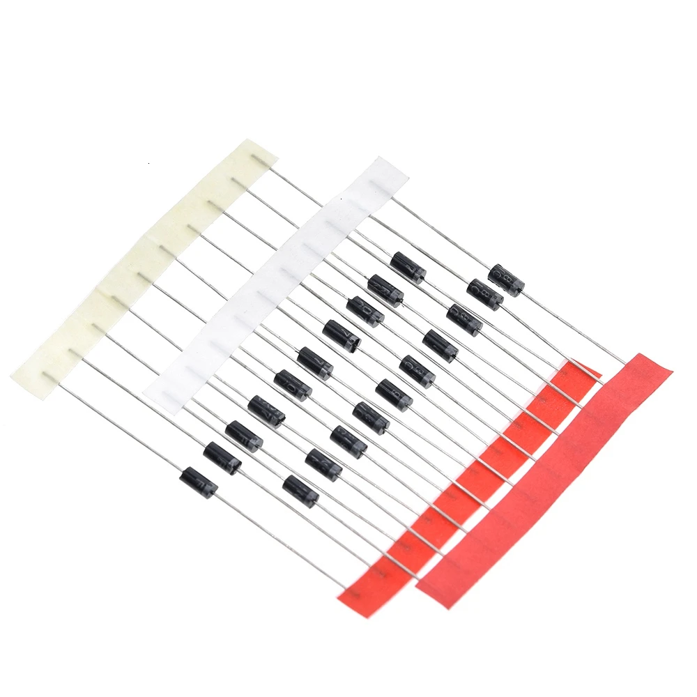 TZT 1 Packung 1N4148 1N4007 1N5819 1N5399 1N5408 1N5822 FR107 FR207, 8 Werte = 100 Stück – Detail 6