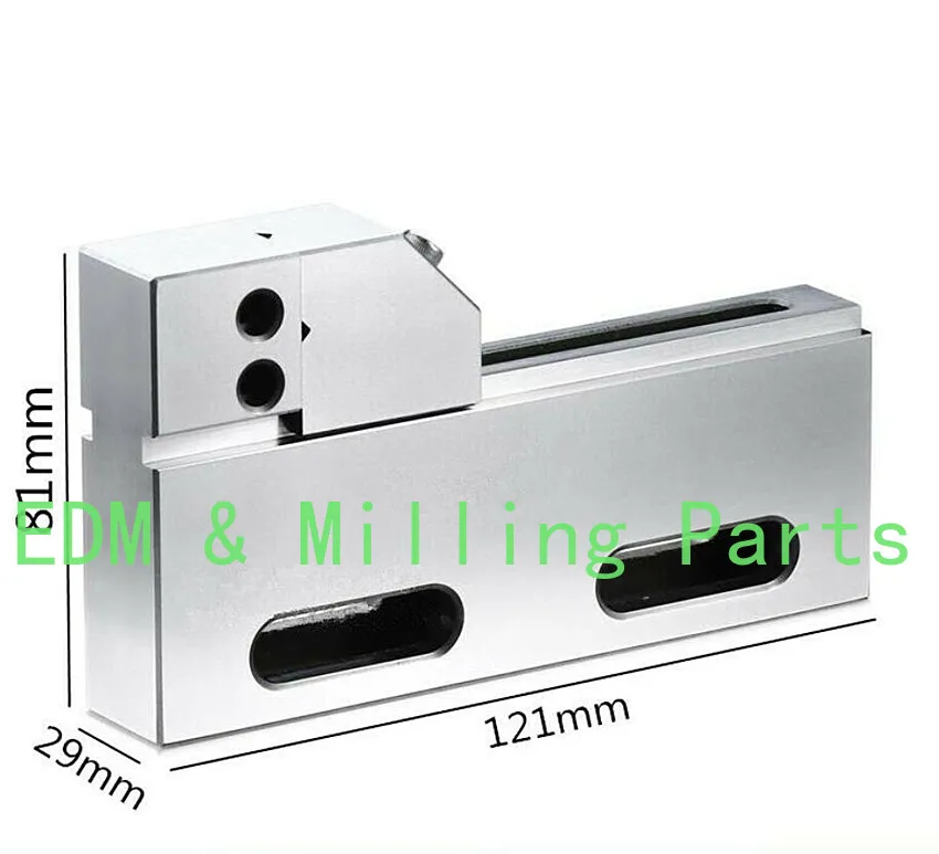 4 "Draad Edm Vise Hoge Precisie SUS420 Rvs 100Mm Clamp Jaw Cnc Tool Voor Edm Vonken Tool