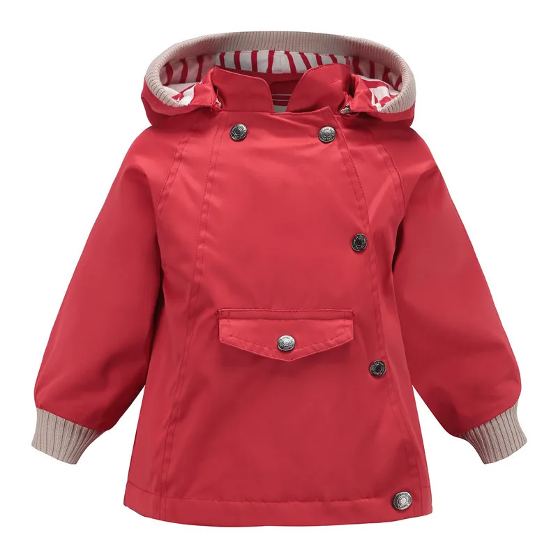 Hot sale 2022 baby boys girls windproof waterproof jackets children kids double-deck jackets outwear