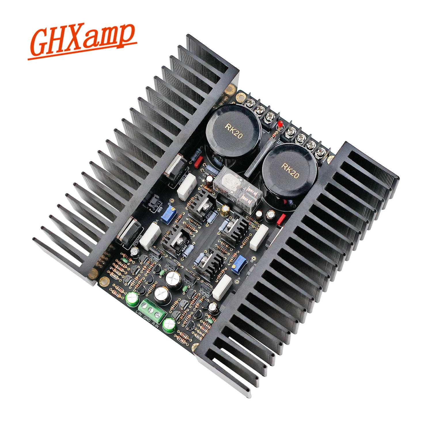 GHXAMP 150W*2 Amplifier Board NJW0281G + NJW0302G OnSemi Tube Amplifiers Craftsmanship Classic Sound