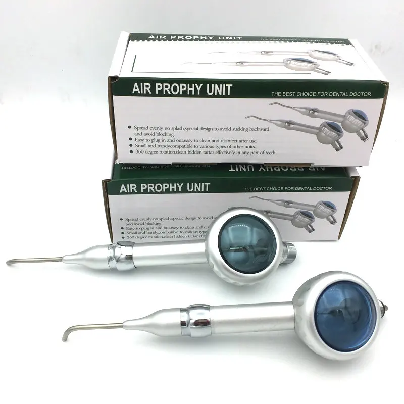 Dental Air Water Polisher Tooth Cleaning Jet Air Flow Oral Hygiene Prophy Unit Polishing Tool Teeth Whitening Cleaning