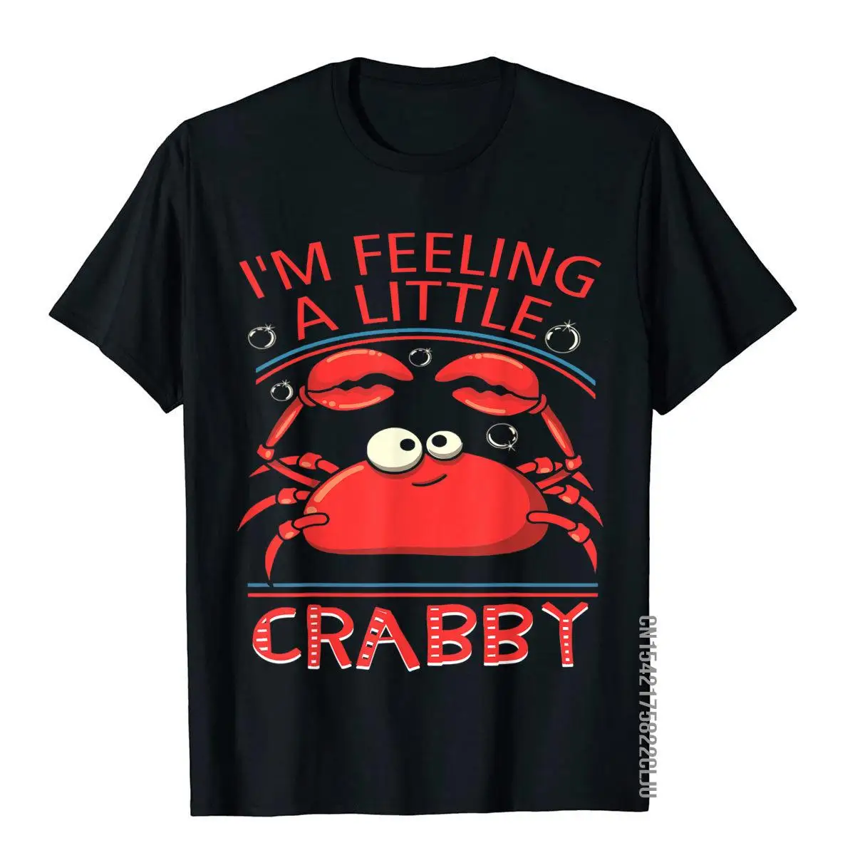 Funny Crab Shirts Im Feeling A Little Crabby T Shirt T Shirt Tops & Tees Oversized Cotton Customized Vintage Men