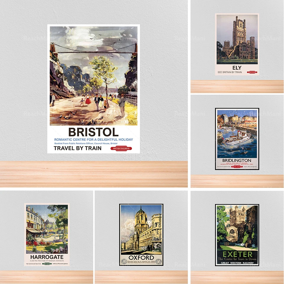 Vintage British Railway Travel Print