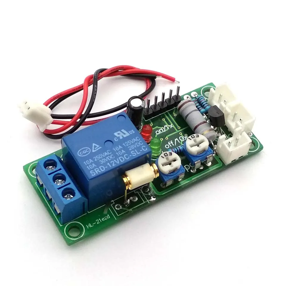 Vibration Module/ Vibration Sensors Relay Switch Sensitivity and The Time Delay Adjustable (D2A1) 12V