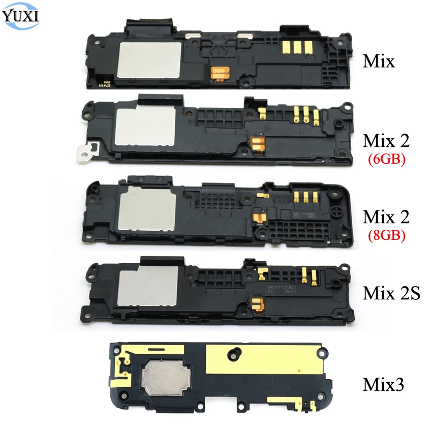 YuXi 1Piece New Loudspeaker For Xiaomi Mi Mix 2 2S 3 Loud Speaker Buzzer Ringer Flex Replacement Parts