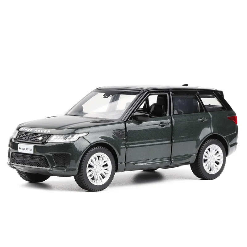 Exquisito modelo de aleación todoterreno coleccionable 1:36, puerta de Metal fundido a presión simulada, SUV, modelo de juguete para niños, envío gratis