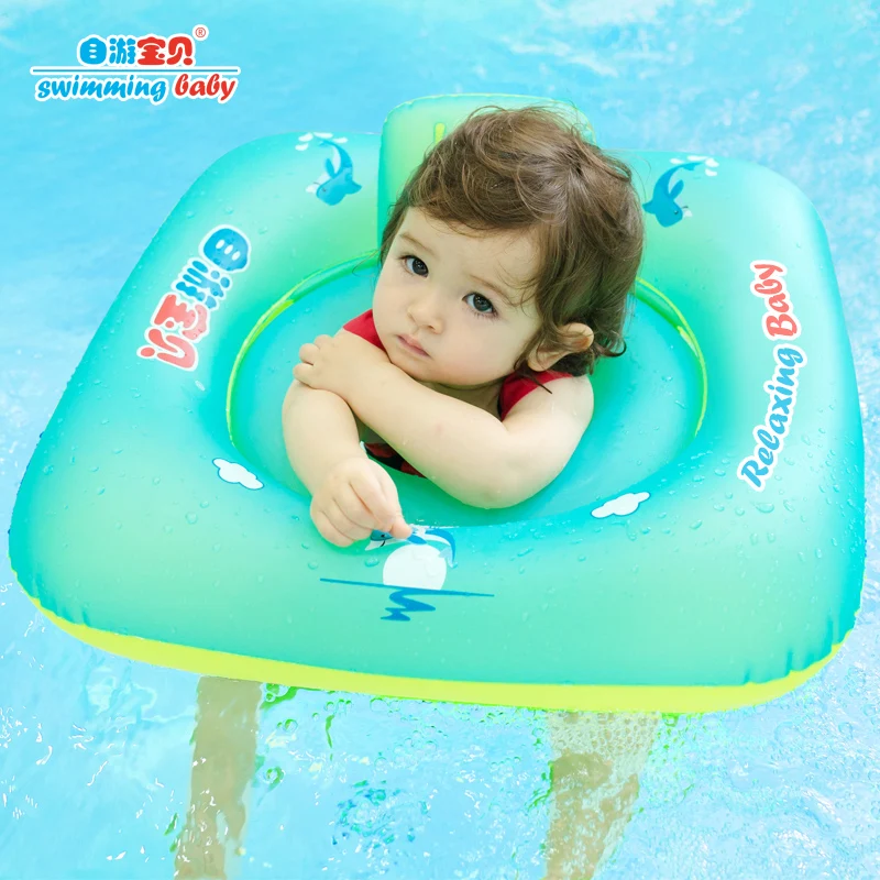 Eenbei anel de natação do bebê tubo inflável piscina acessórios segurança infantil float círculo nadar trainer para nadador infantil