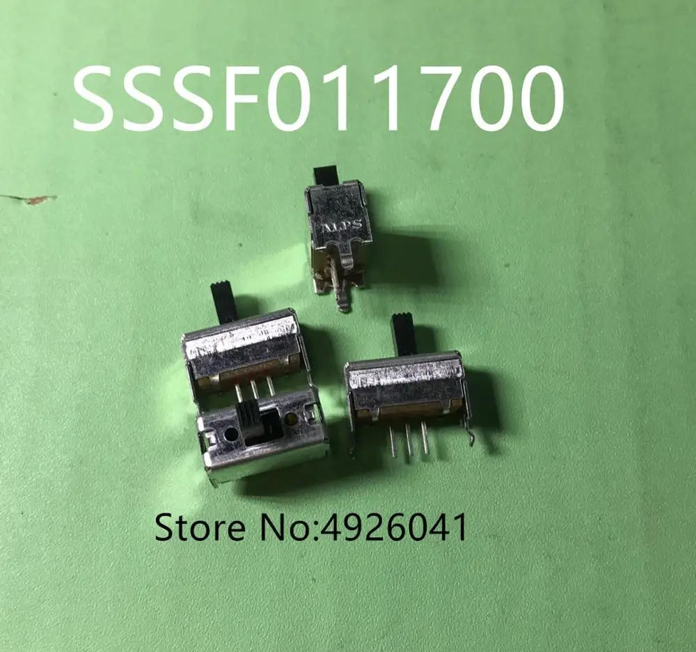 2PCS SSSF011700 large universal vertical toggle switch 3 feet 2 files with bracket sliding
