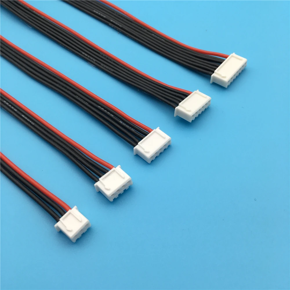 5 Stück 2s 3s 4s 5s 6s LiPo Akku-Balancer-Ladekabel Verlängerungskabel Balancer-Verbindungskabel – Detail 9