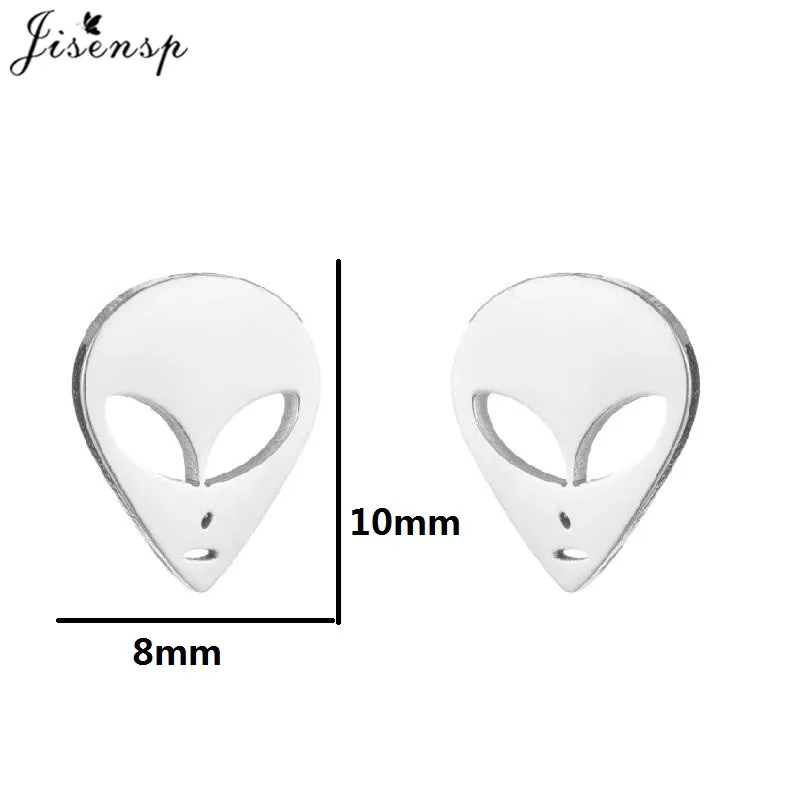 Lovely Stainless Steel Earrings for Women Fashion Jewelry 2026 Punk Paw Lighter Rocket Earings Spider Web Studs Christmas Gifts