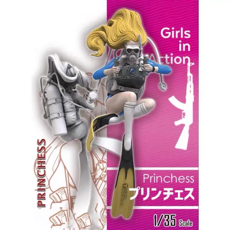 

1/35 фигурка модели из смолы GK, несобранный и Неокрашенный комплект