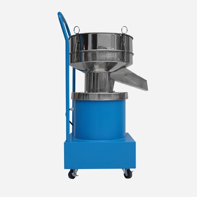 الكهربائية الغذاء غربال تهتز غربال صغير الفولاذ المقاوم للصدأ ماكينة الغربلة مسحوق الطلاء رذاذ ماكينة الغربلة 220 فولت 380 فولت