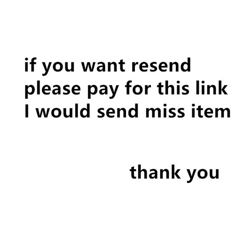 This Link is Only for Lost Parcle / Item Broken Which Purchased from Our Store We Promise to Resend the Same Items to You!