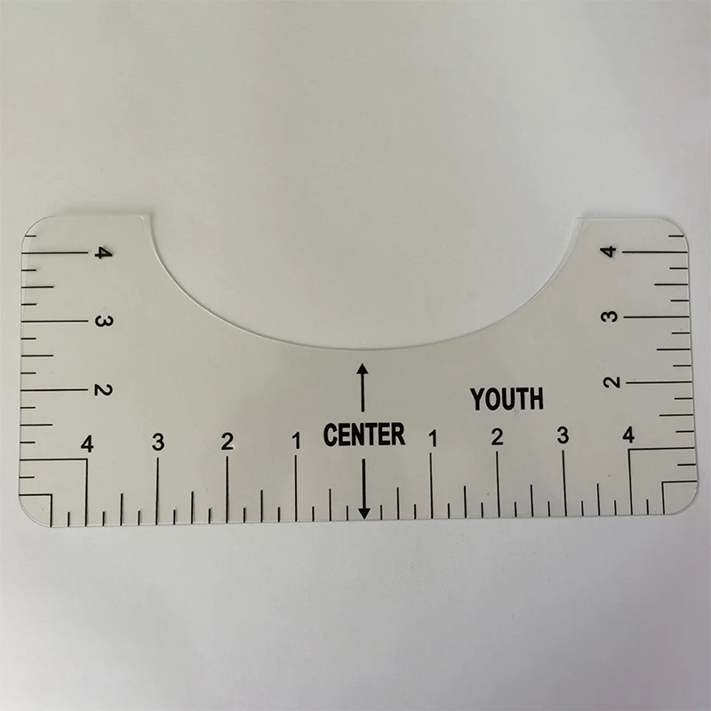 4 Pcs T-Shirt Alignment Guide Ruler, T-Shirt Alignment Tool for Making Center Design Adult Youth Toddler Infant