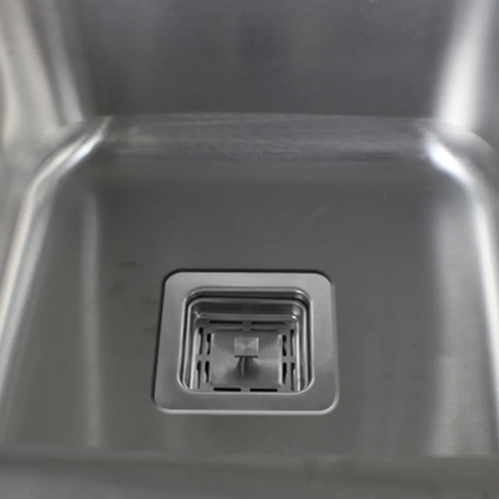 Talea Drain Kitchen Food Waste Processor Square Cover Kitchen Stainless Steel Waste Crusher Plug 85mm Square Garbage Plug QS282