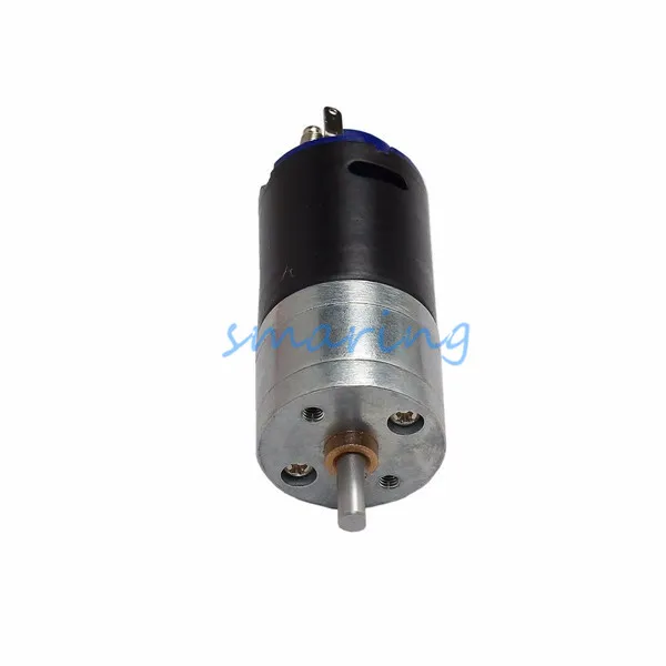 25mm Motor 370 Planetary Geared Motor DC 9V Micro Gear Motor  Full Metal Gearbox   for DIY Models