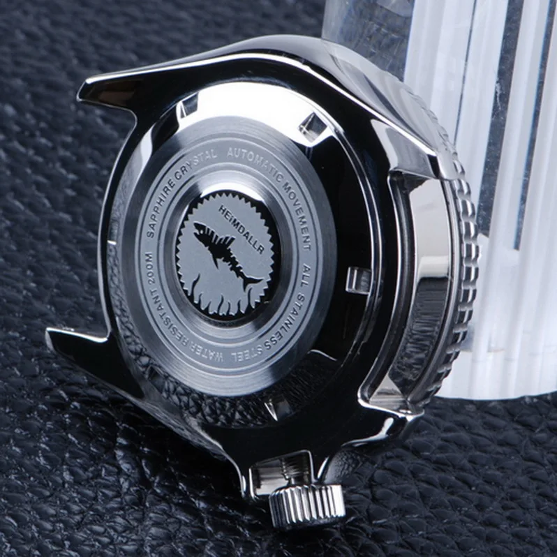 HEIMDALLR orologi subacquei sportivi da uomo orologio automatico da uomo orologio da polso meccanico impermeabile da 200 m orologio super luminoso in acciaio inossidabile