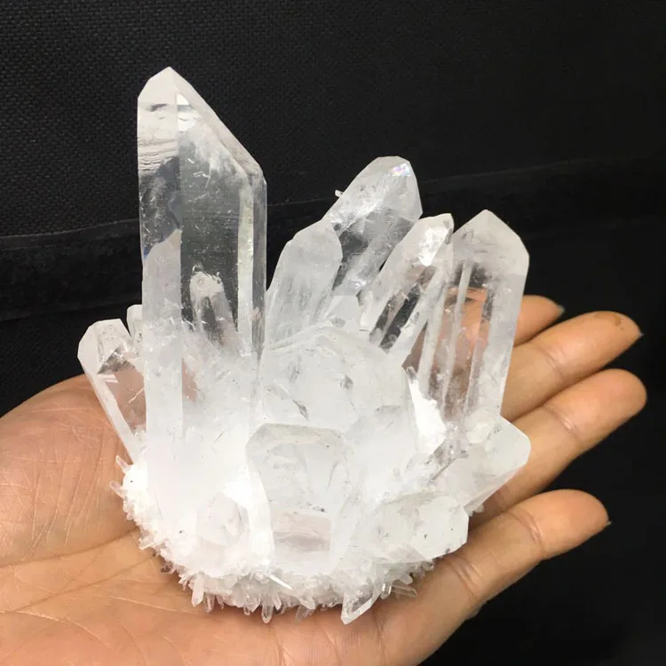 Natural Clear Quartz Crystal Cluster Minerals for Meditation Positive Healing Chakra Reiki Stone Home Furnishing decoration