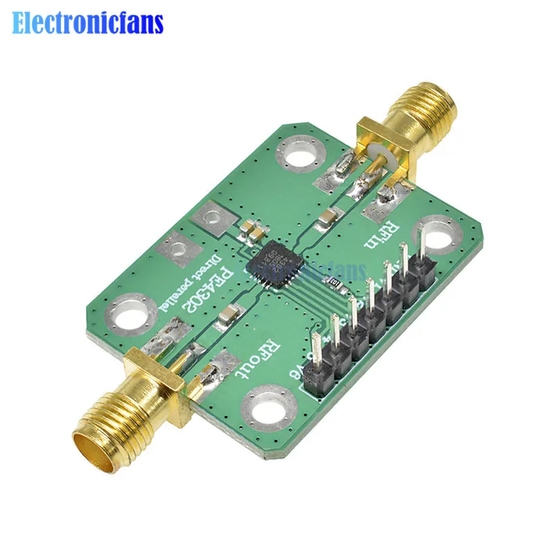 RF Attenuator PE4302 Numerical Control Attenuator Module Parallel Immediate Mode 1MHz~4GHz NC Attenuator 50ohm SMA Female PE4302