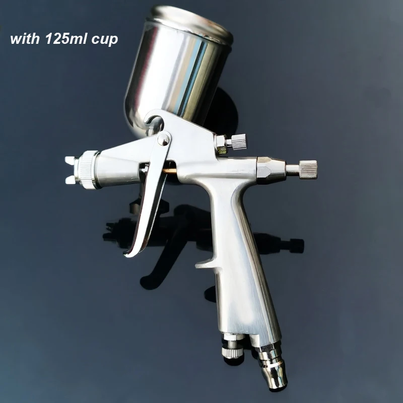 Auarita F3 Mini Spray Gun 125ml 400cc Paint Tank 1.0mm Nozzle LVMP Car Paint Spray Gun High Quality Airbrush Sprayer Air Tools